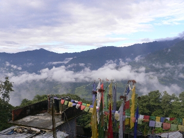 Schneebedckte Gipfel